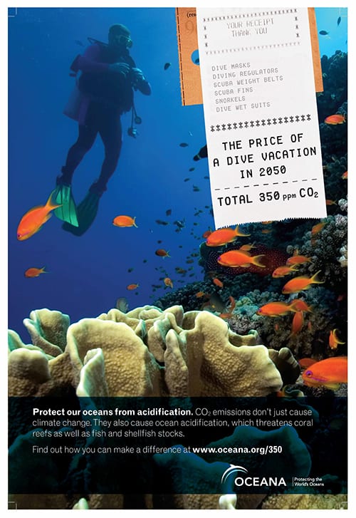 Ocean Acidification: Oceana advertising campaign in Copenhagen | Oceana USA