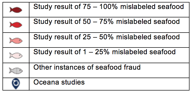 New Oceana Report and Interactive Map Reveal the Global Scale of Seafood  Swapping - Oceana USA