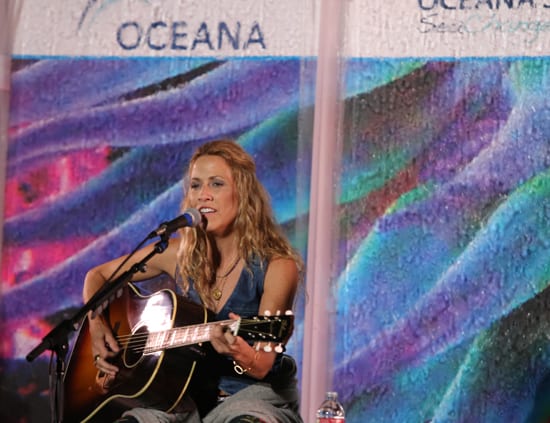Sheryl Crow performs at the 2013 Oceana Sea Change Summer Party